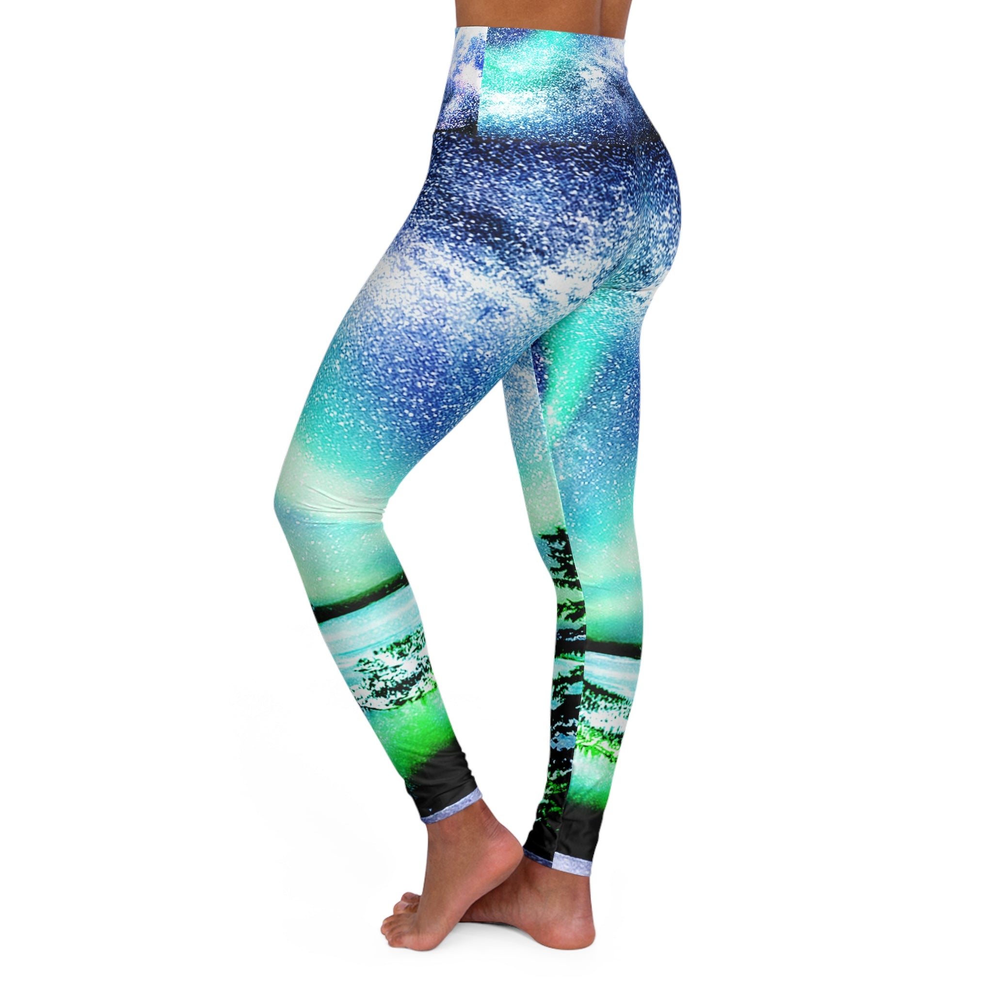 Katerina's Noel Yule Night Dreams High Waisted Yoga Leggings