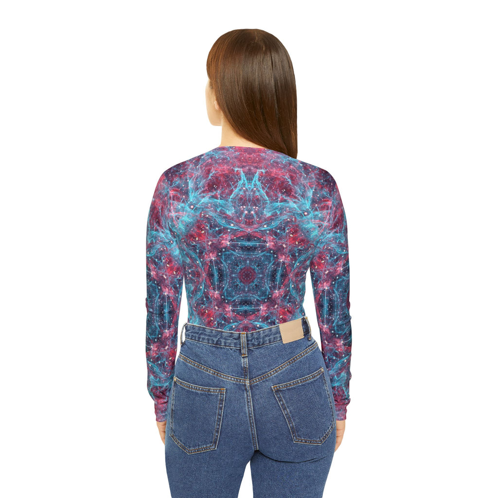 Nora's Anywhere Is Desires Women's Long Sleeve V-neck Shirt