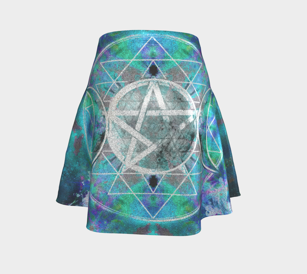 Katerina's Now & Forever Desires Triple Goddess Meditations Flare Skirt