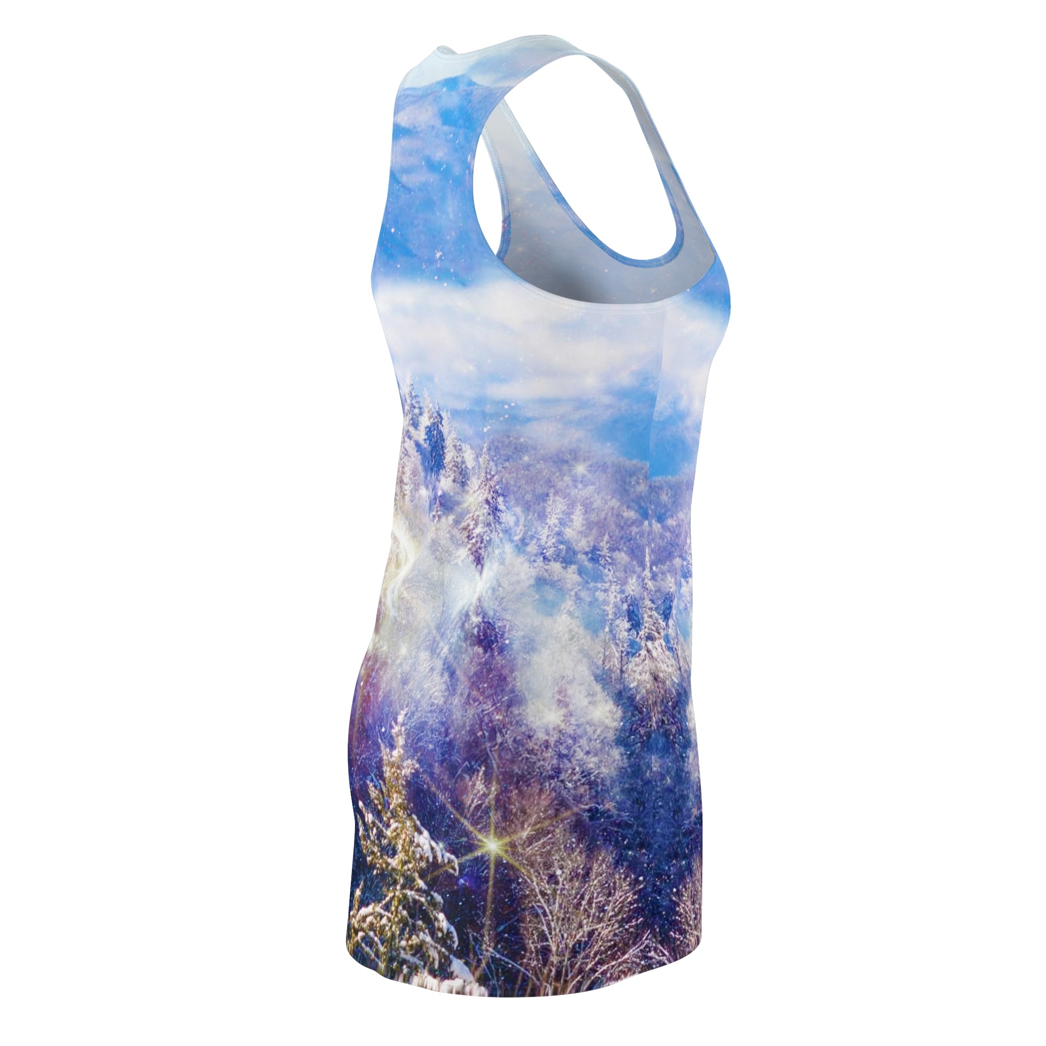 Katerina's Light a Way Smoky Mountain Dreams Women's Cut & Sew Racerback Dress