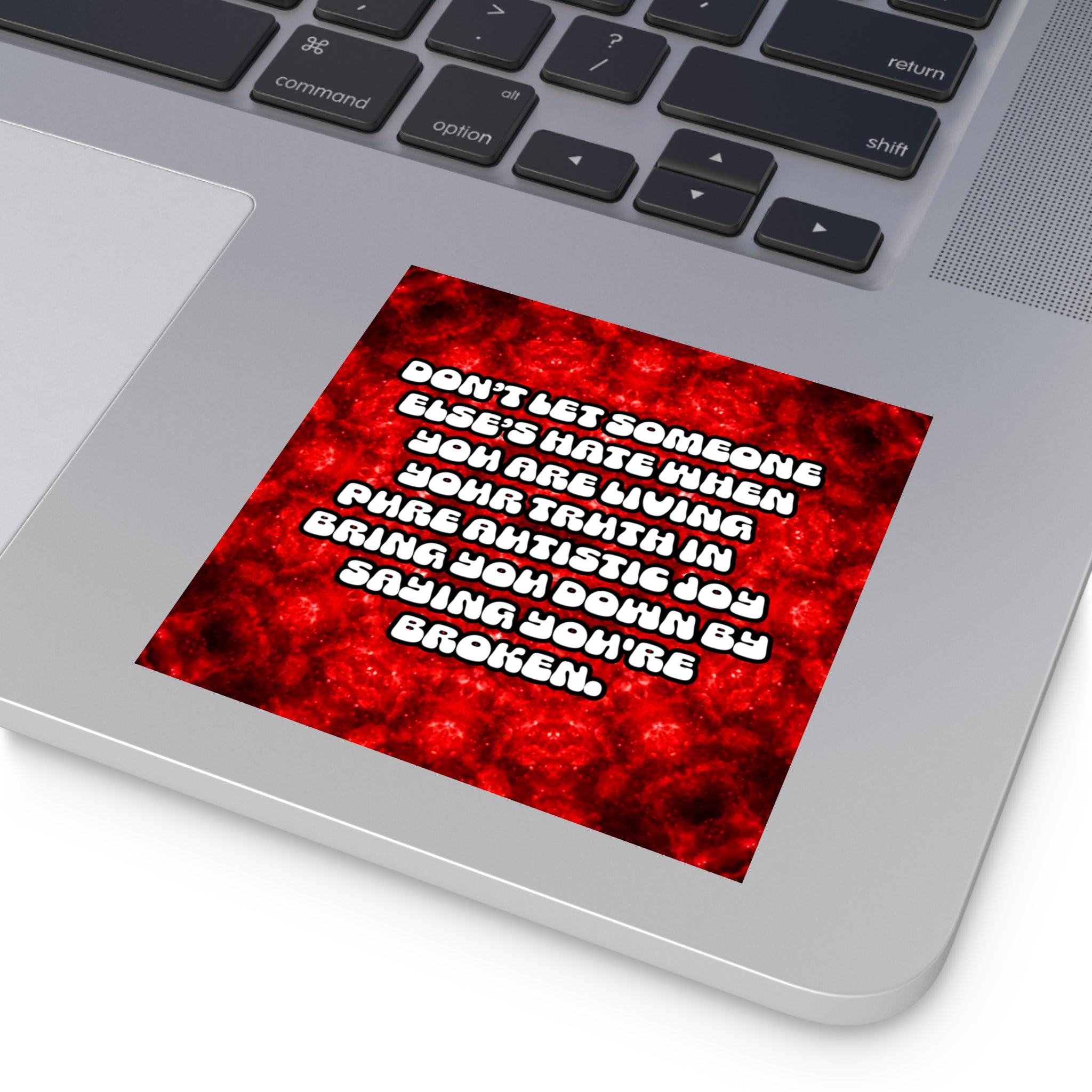 Katerina's Battle Symphony Desires 2022 "Don't Let" Square Stickers, Indoor\Outdoor