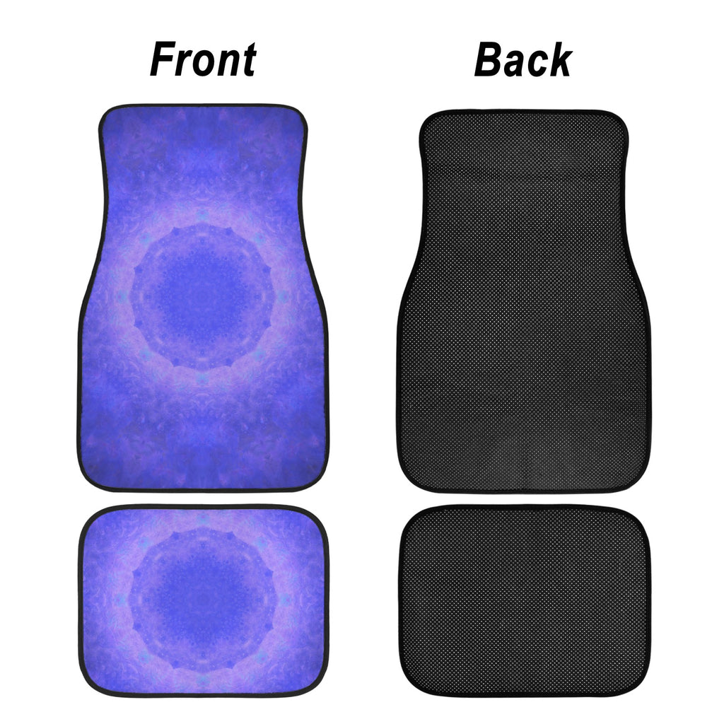 Katerina's Uncertainty in Time & Space Desires 4-Piece Car Floor Mats （Customized Separately）| Ships from USA