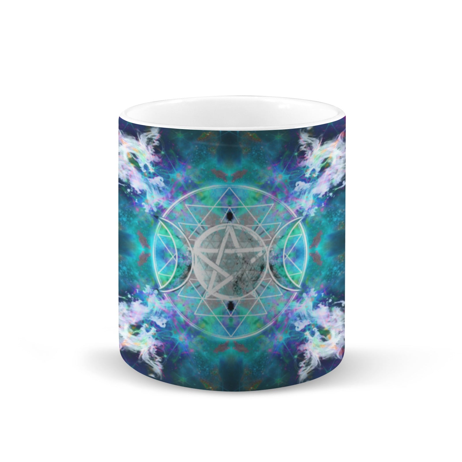 Katerina's Now & Forever Triple Goddess Meditations Custom White Mug(11OZ)(Set of 2) | Ships from USA