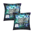 Katerina's Now & Forever Salem Witch Meditations Custom Pillow Cases 18" x 18" (2-Pack) | Ships from USA