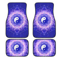 Katerina's Uncertanty in Time & Space Yin Yang Meditations 4-Piece Car Floor Mats （Customized Separately）| Ships from USA