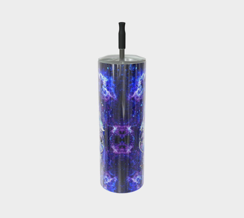 Amen Jin's Katerina's Dracularian Dragoness Namaste Meditations Stainless Steel Tumbler
