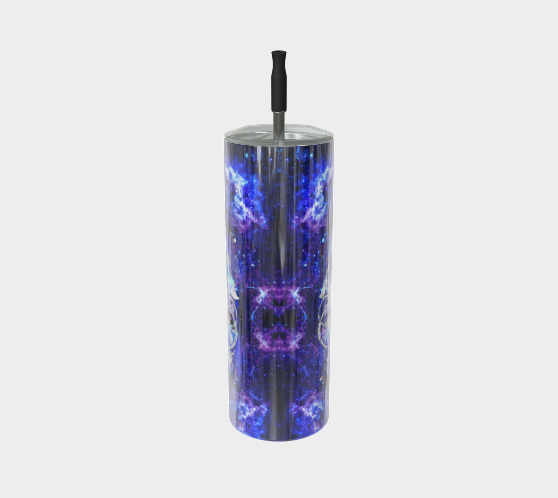 Amen Jin's Katerina's Dracularian Dragoness Namaste Meditations Stainless Steel Tumbler