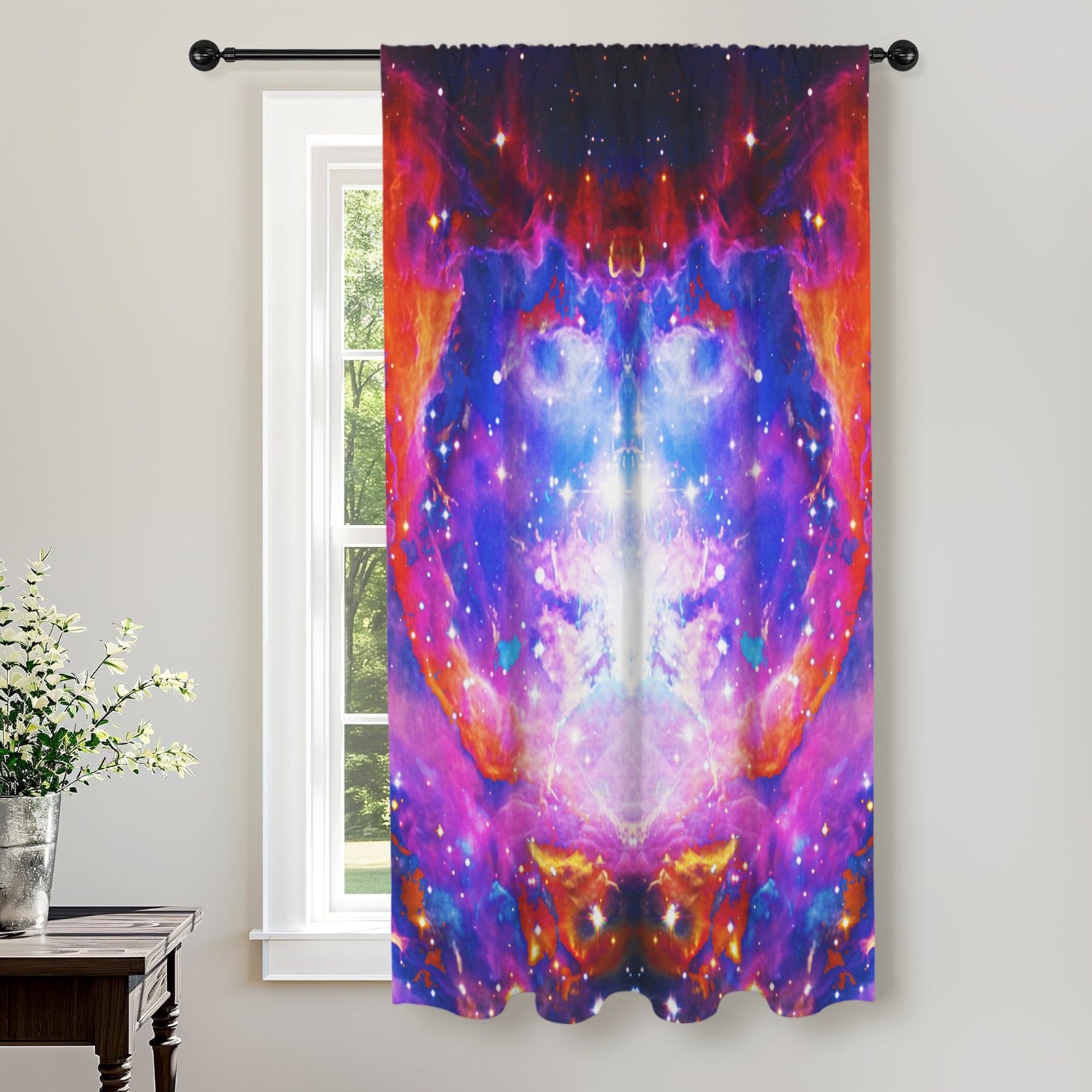 Katerina's Cassandra Desires Window Curtain 52" x 63" ( 1 Piece ) | Ships from USA