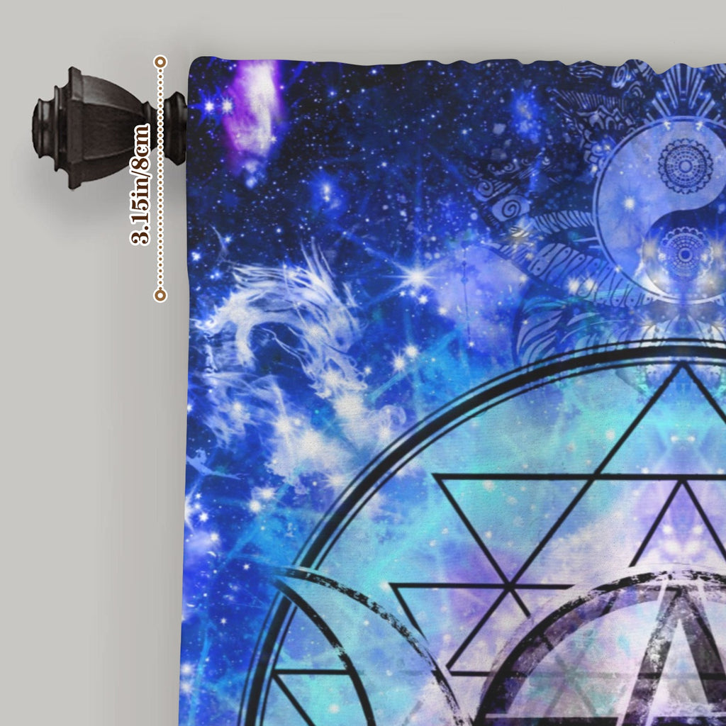 Amen Jin's Katerina's Eros & Psyche Magical Awakening Meditations Window Curtain 27.6" x 39.4" ( 1 Piece ) | Ships from USA