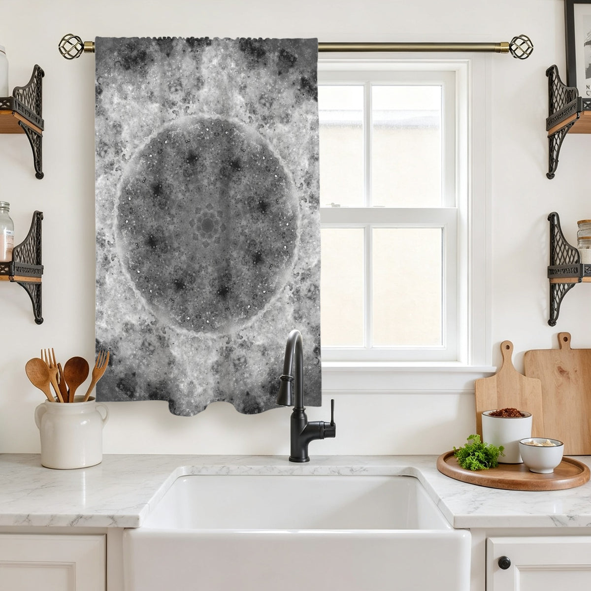 Katerina's You Are Not Forgotten Desires Window Curtain 27.6" x 39.4" ( 1 Piece ) | Ships from USA
