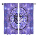 Katerina's Triple Goddess Magickal Desires Floor-To-Ceiling Curtain 52x84inch | Ships from USA