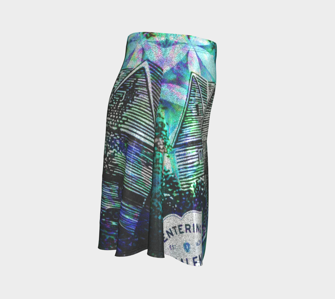 Katerina's Now & Forever Desires Salem Witch Meditations Flare Skirt