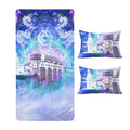 Amen Jin's Katerina's Eros & Psyche Dracularian Meditations Twin Bedding Set (Fitted Sheet + Pillowcases) | Ships from USA