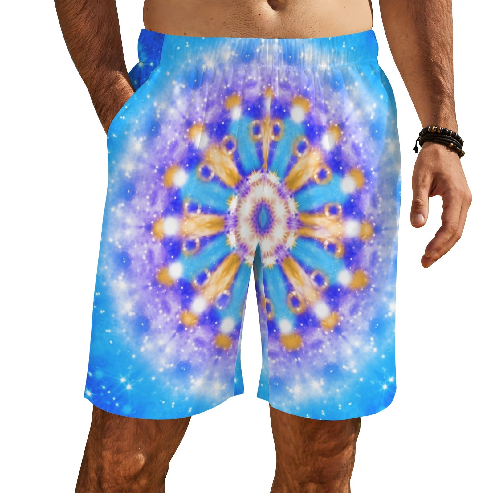 Katerina's Howl's Tomorrow Girl Desires Men's All Over Print Beach Shorts (Sets 26) | Ships from USA