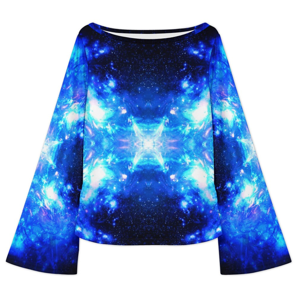 Amen Jin's Desires Women's Boat Neck Bell Sleeve T-shirt