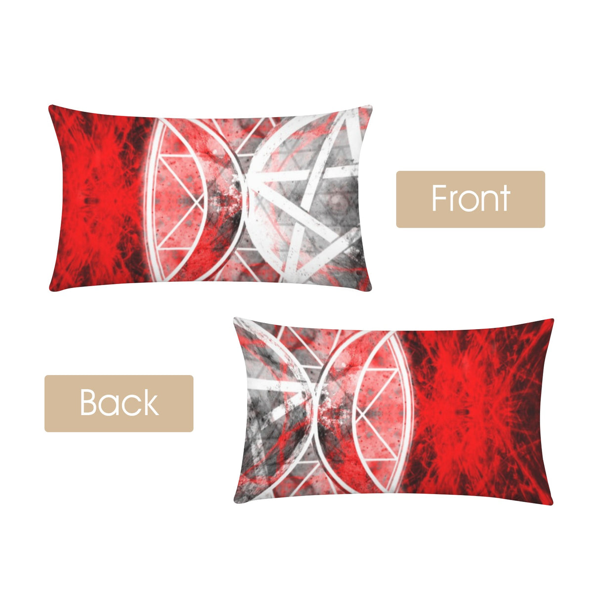 Katerina's Waiting for Hello Triple Goddess Meditations Pillow Case 36" x 20"  | Ships from USA