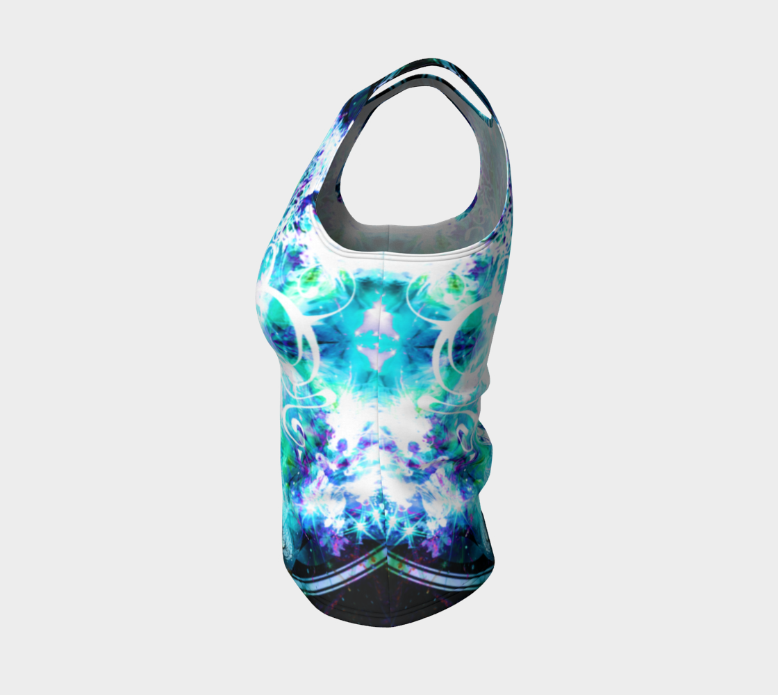 Katerina's Now and Forever Buddha Meditations Fitted Tank Top