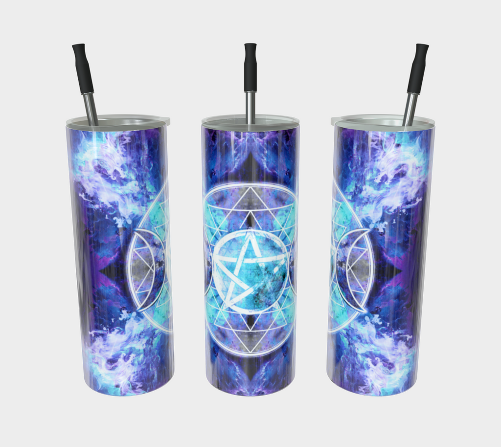 Amen Jin's Dragon's Gate Triple Goddess Meditations Stainless Steel Tumbler