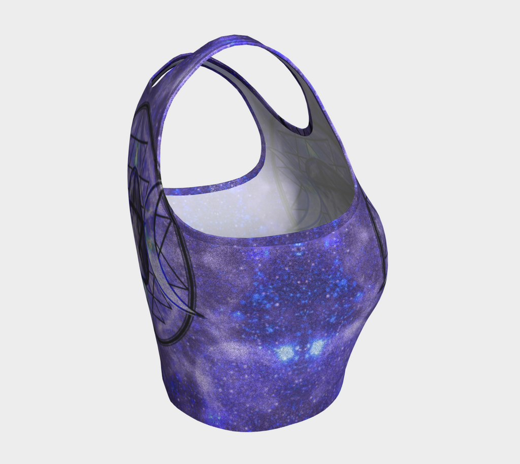 Katerina's Magickal Triple Goddess Meditations Athletic Crop Top