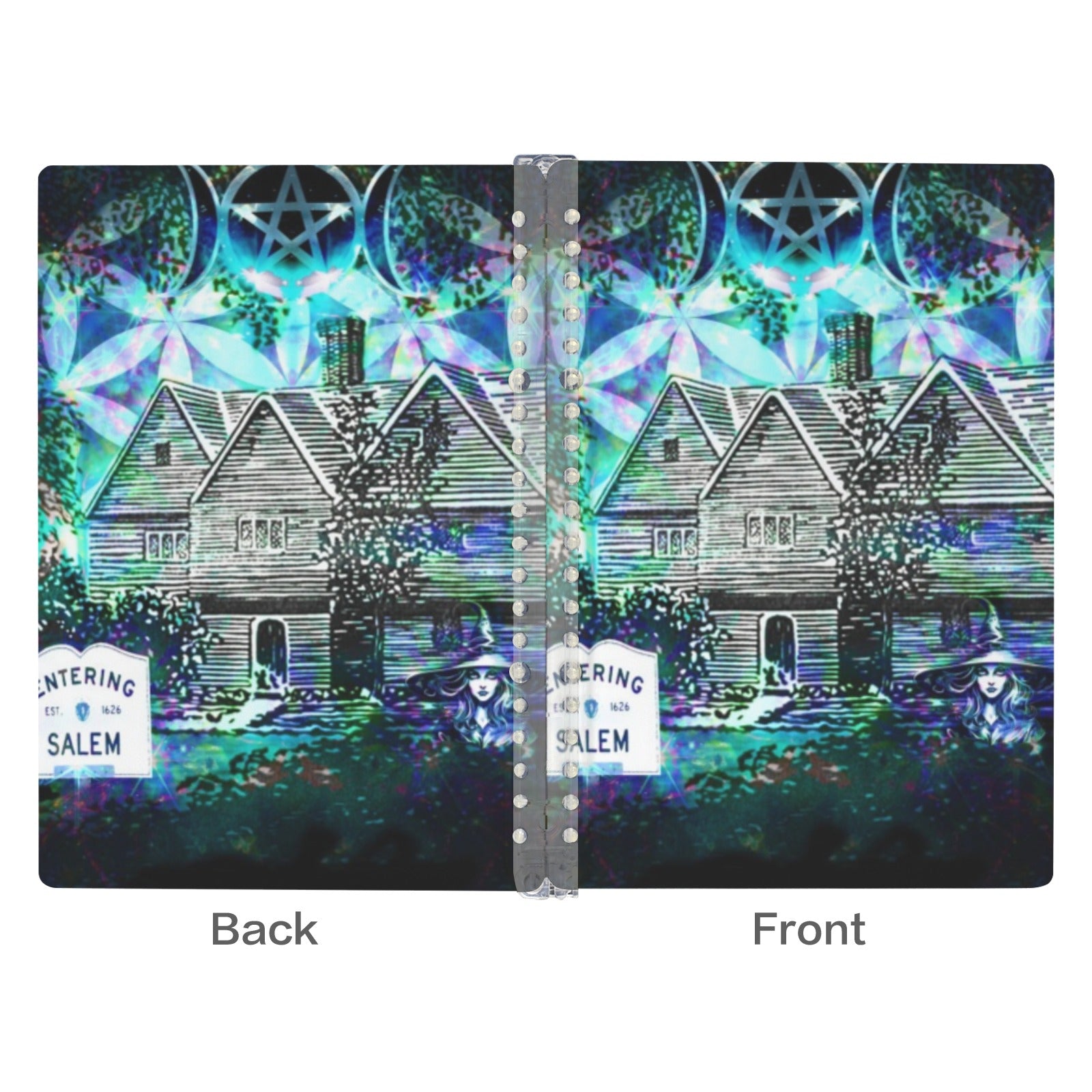 Katerina's Now & Forever Salem Witch Meditations Loose-Leaf Notebooks ( Cover Print, 4-Pack ) | Ships from USA