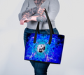 Amen Jin's Memories of Yesterday Desires Yin Yang Meditations Vegan Leather Tote Bag