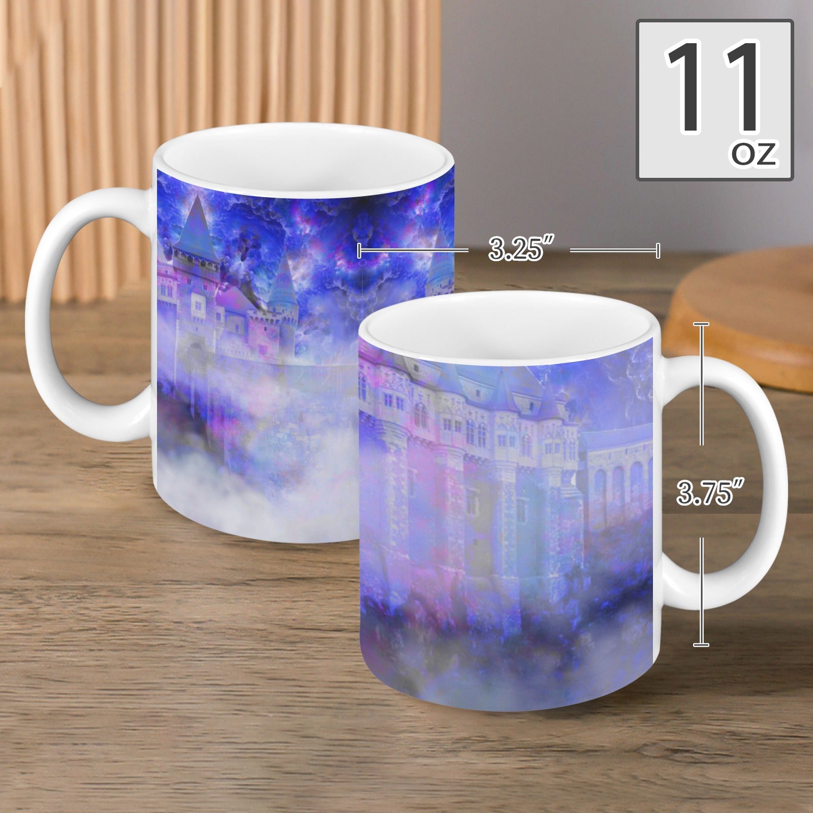 Katerina's I Will Come Again Translyvanian Desires Custom White Mug(11OZ)(Set of 2) | Ships from USA