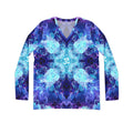 Amen Jin's Dragon's Gate Om Meditations Long Sleeve V-neck Shirt