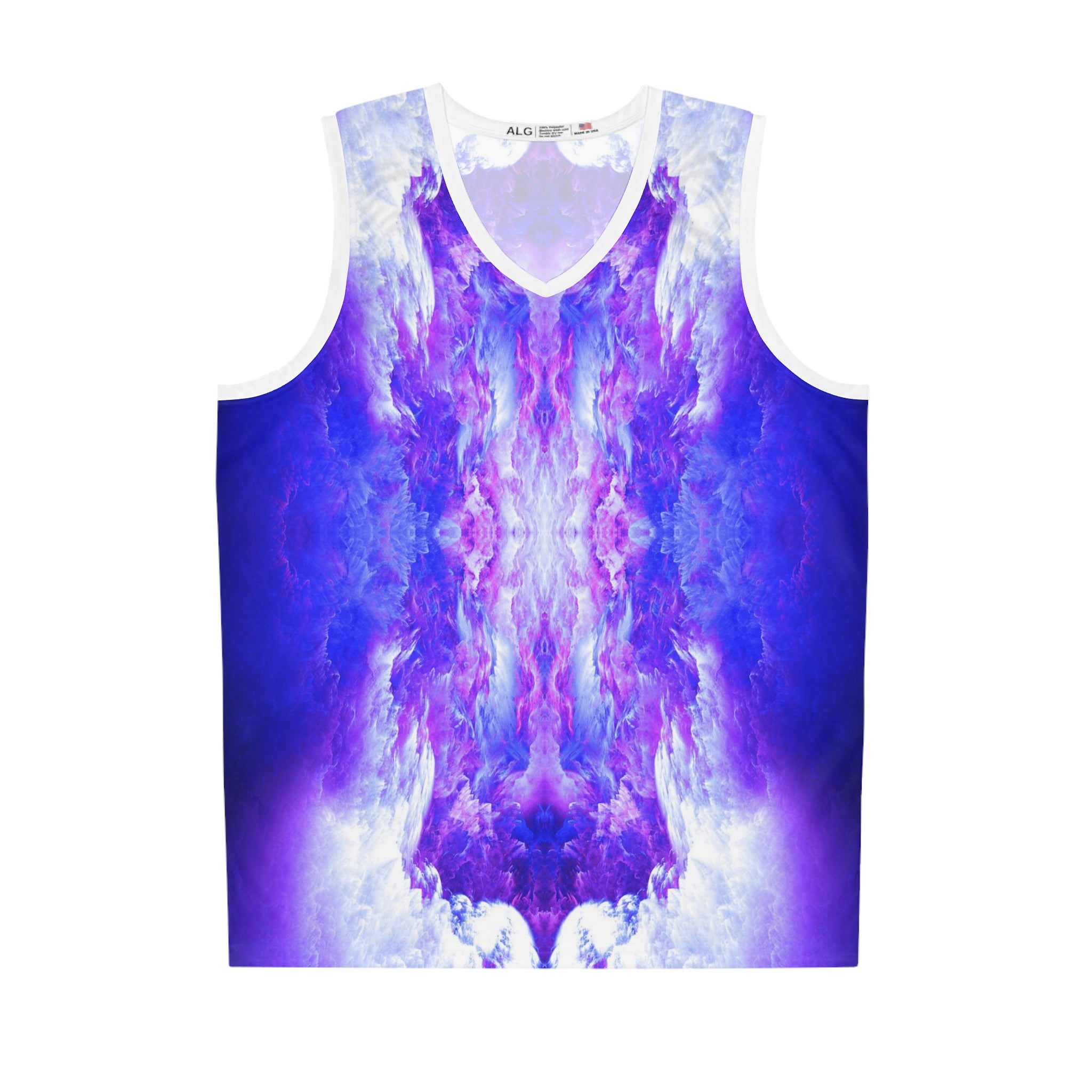 Katerina's Periwinkle Desires Basketball Jersey