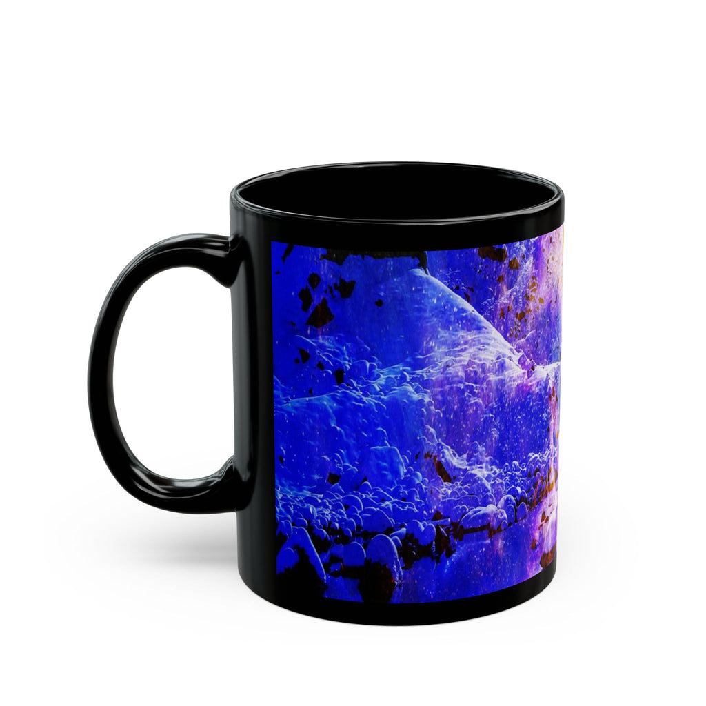 Breathe Again Yule Night Dreams Black Mug