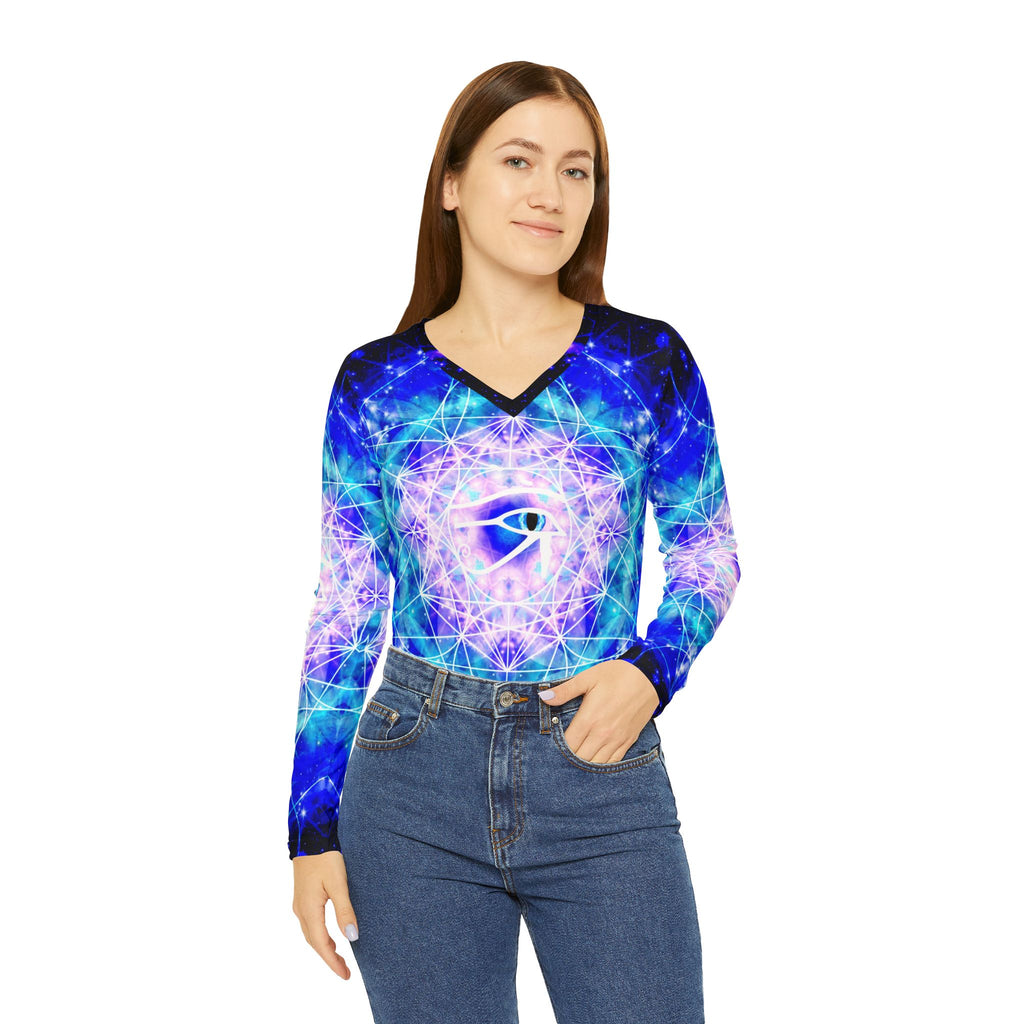 Amen Jin's Katerina's Eros & Psyche Illumination Meditations V-neck Shirt