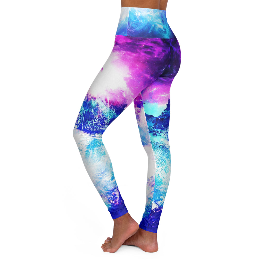 Creation's Heaven Hideaway Cove Dreams  High Waisted Yoga Leggings