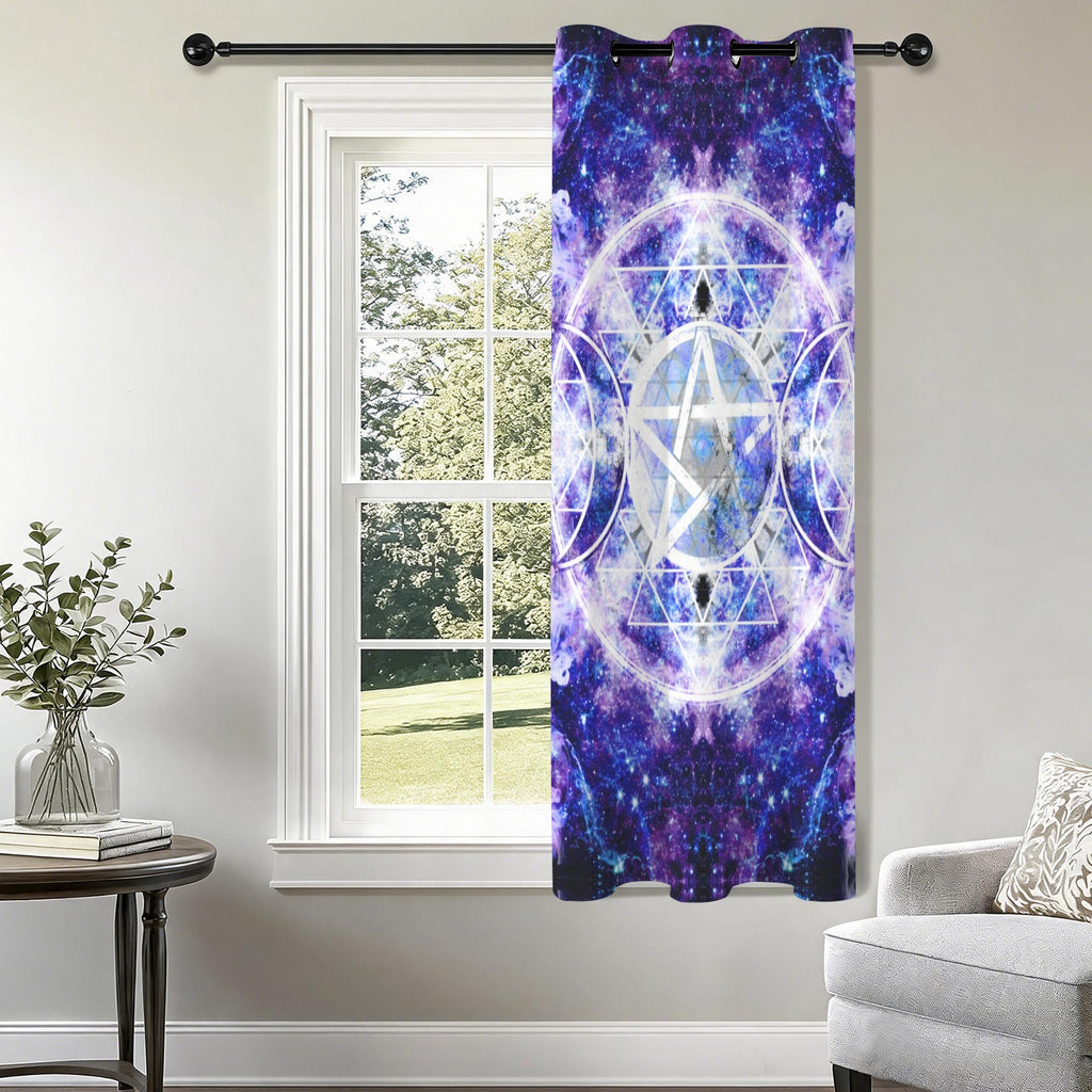 Amen Jin's Katerina's Dracularian Dragoness Triple Goddess Meditations Grommet Curtain 42" x 63" ( 1 Piece ) | Ships from USA