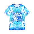 Amen Jins Mandala of Dragon Fire Triple Goddess Meditations Men's Sports Jersey