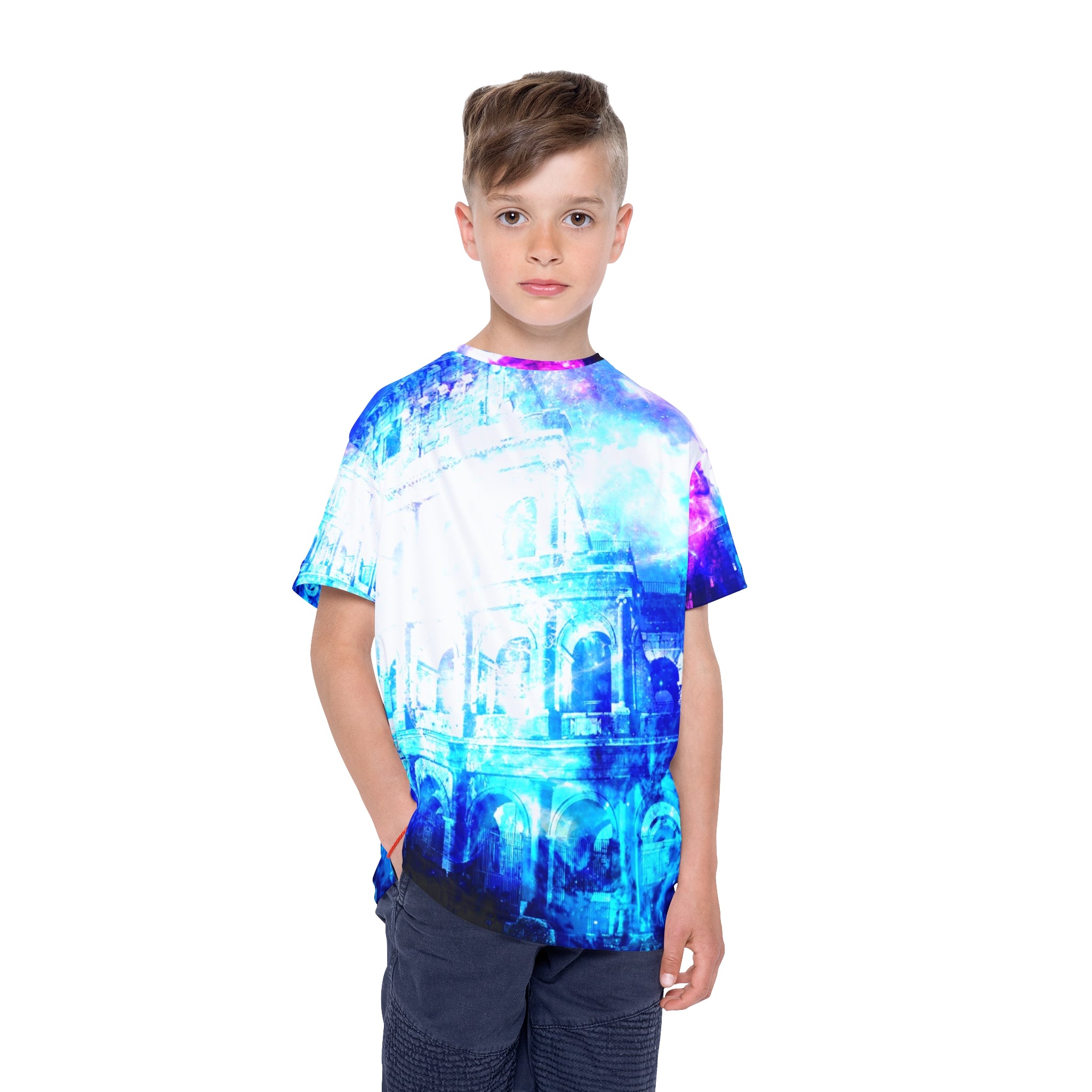 Creation's Heaven Dreams of Roman Patterns Past Kids Sports Jersey