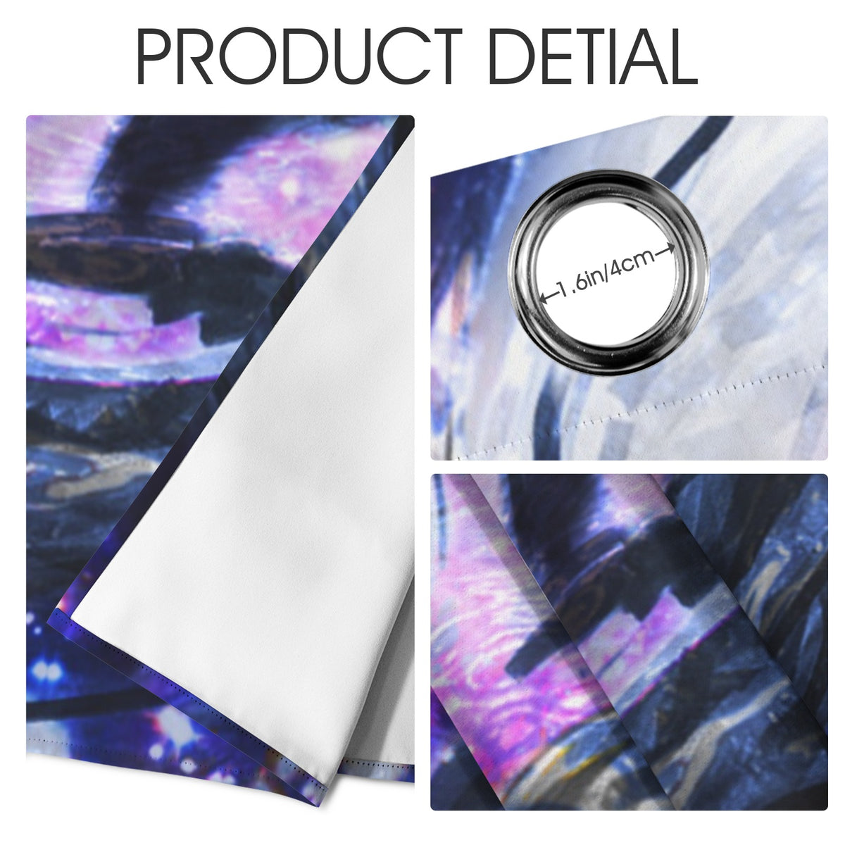 Katerina's Cassandra Koi Desires Grommet Curtain 42" x 84" ( 1 Piece ) | Ships from USA