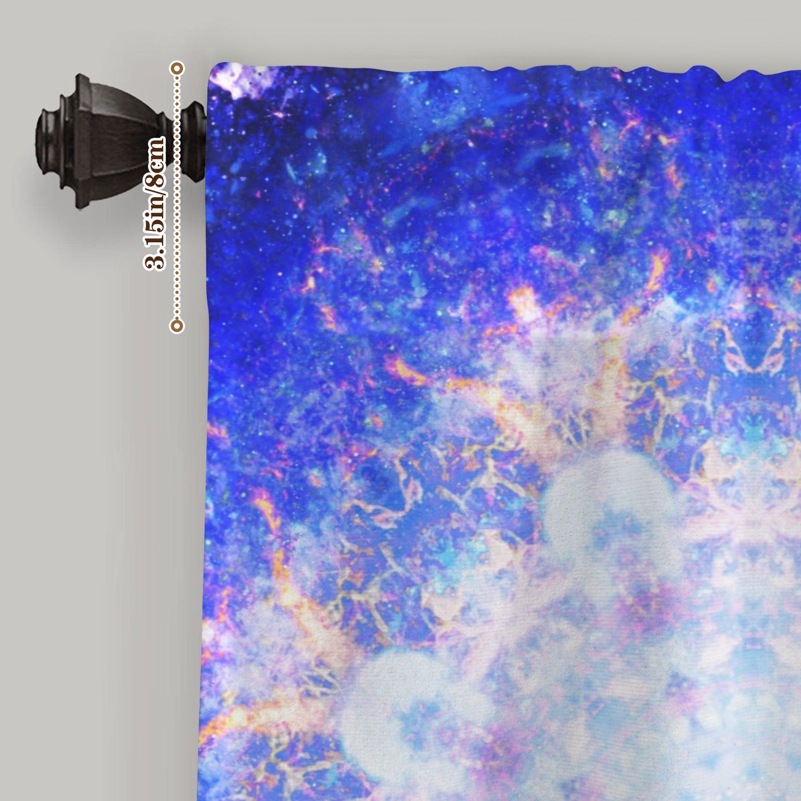 Amen Jin's Katerina's Afterall Desires Window Curtain 27.6" x 39.4" ( 1 Piece ) | Ships from USA
