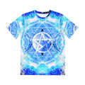 Amen Jin's Blue Sun Triple Goddess Meditations Men's Polyester Tee