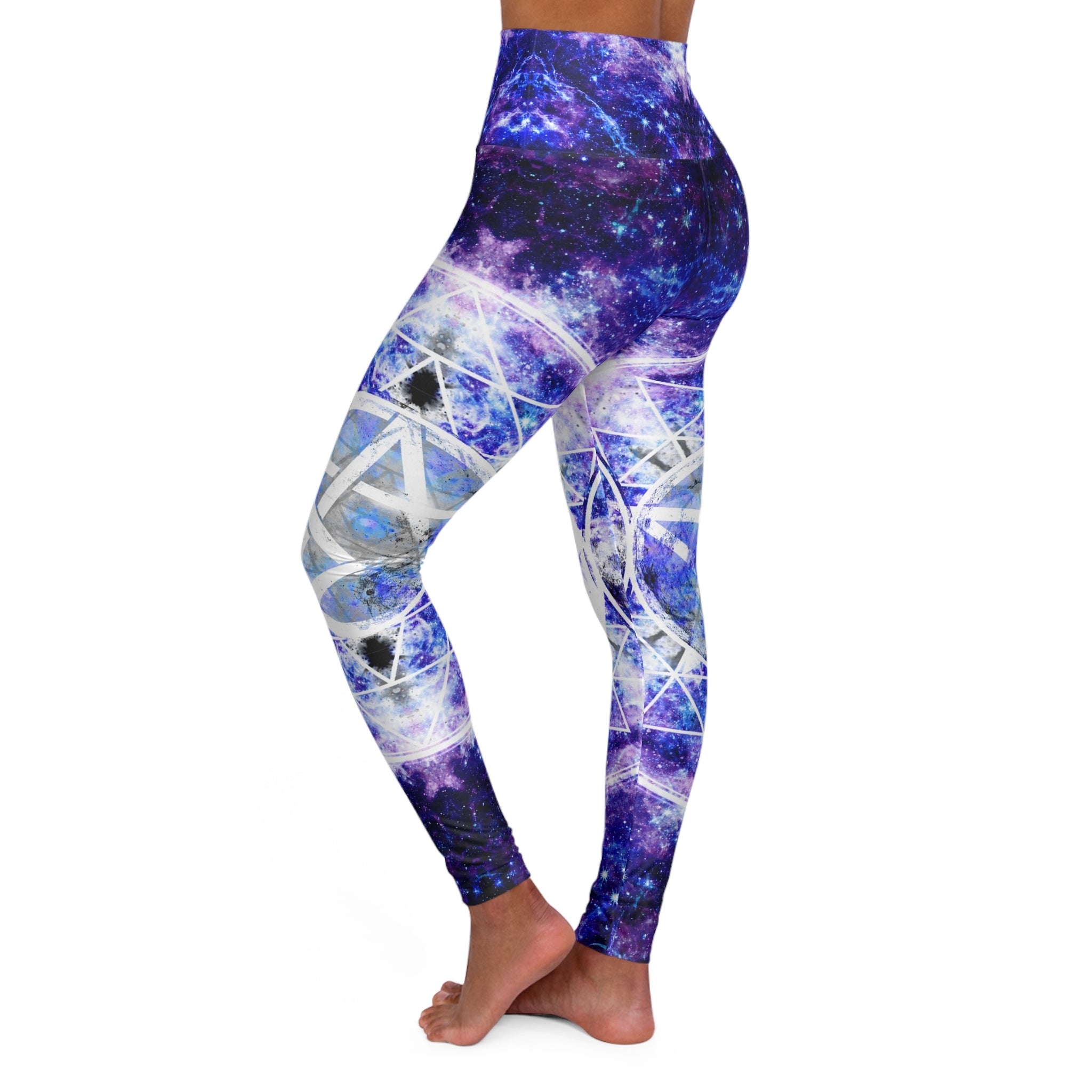 Amen Jin's Katerina's Dracularian Dragoness Triple Goddess Meditations High Waisted Yoga Leggings