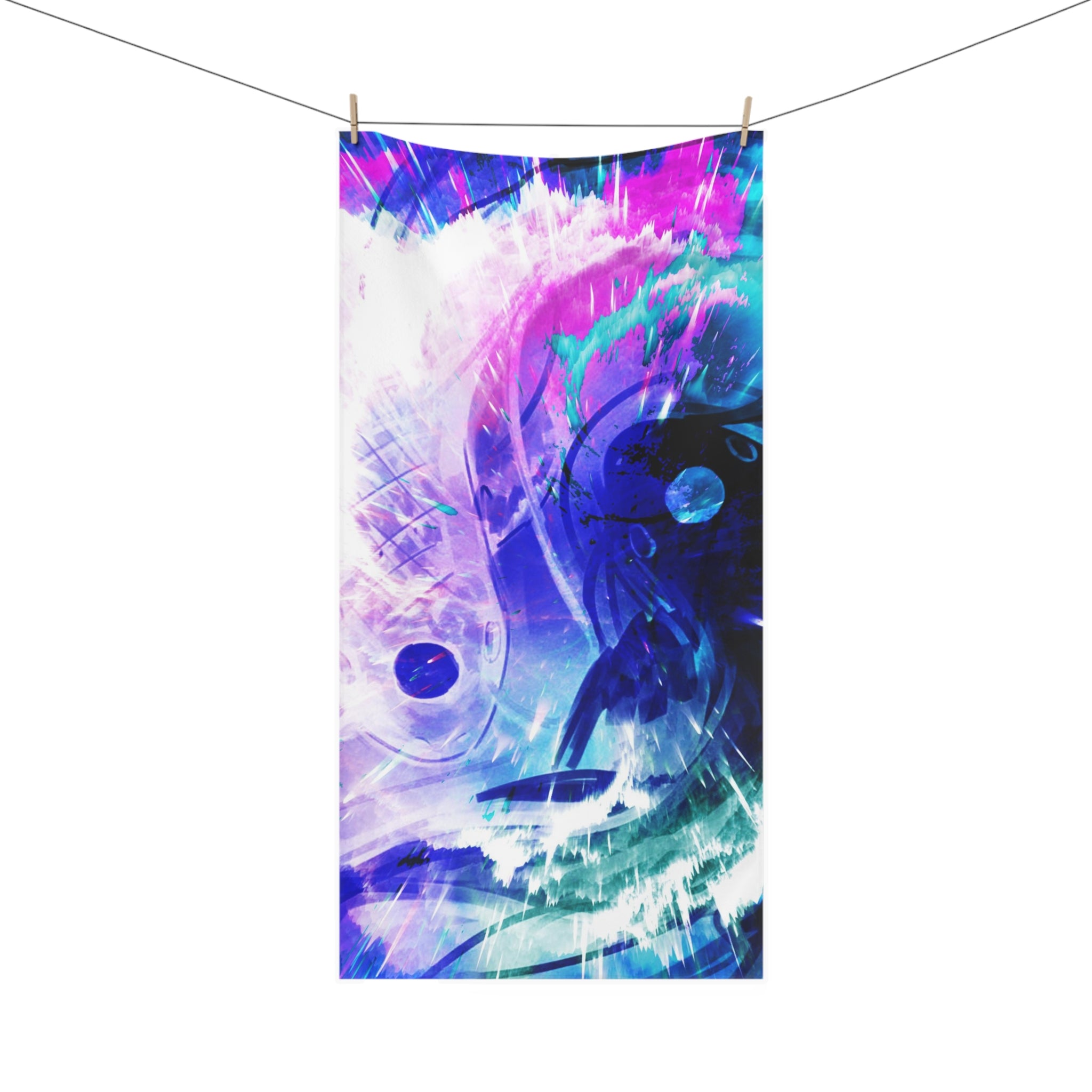 Creation's Koi Desires Mink-Cotton Towel