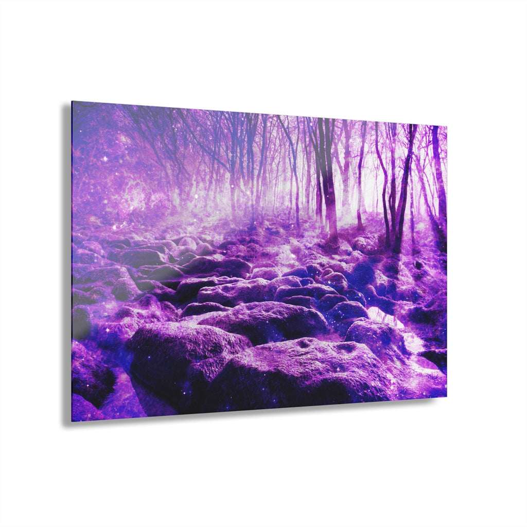 Sahasrara Desires Clearing in the Forest Dreams Acrylic Prints (French Cleat Hanging)
