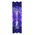 Katerina's Dragon's Eye Desires Buddha Meditations Grommet Curtain 42" x 84" ( 1 Piece ) | Ships from USA