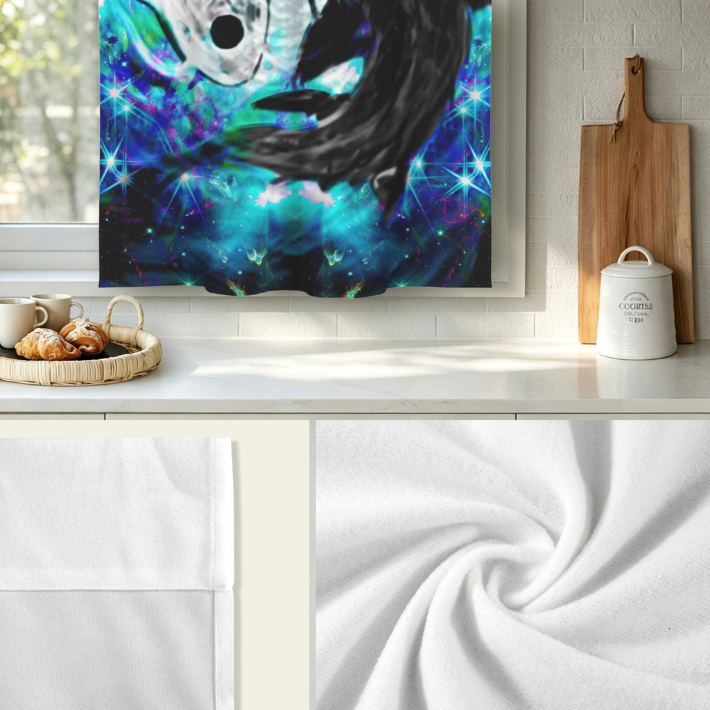 Katerina's Now & Forever Koi Desires Window Curtain 27.6" x 39.4" ( 1 Piece ) | Ships from USA