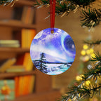 Katerina's Lolite Noel Yule Night Dreams Metal Ornaments