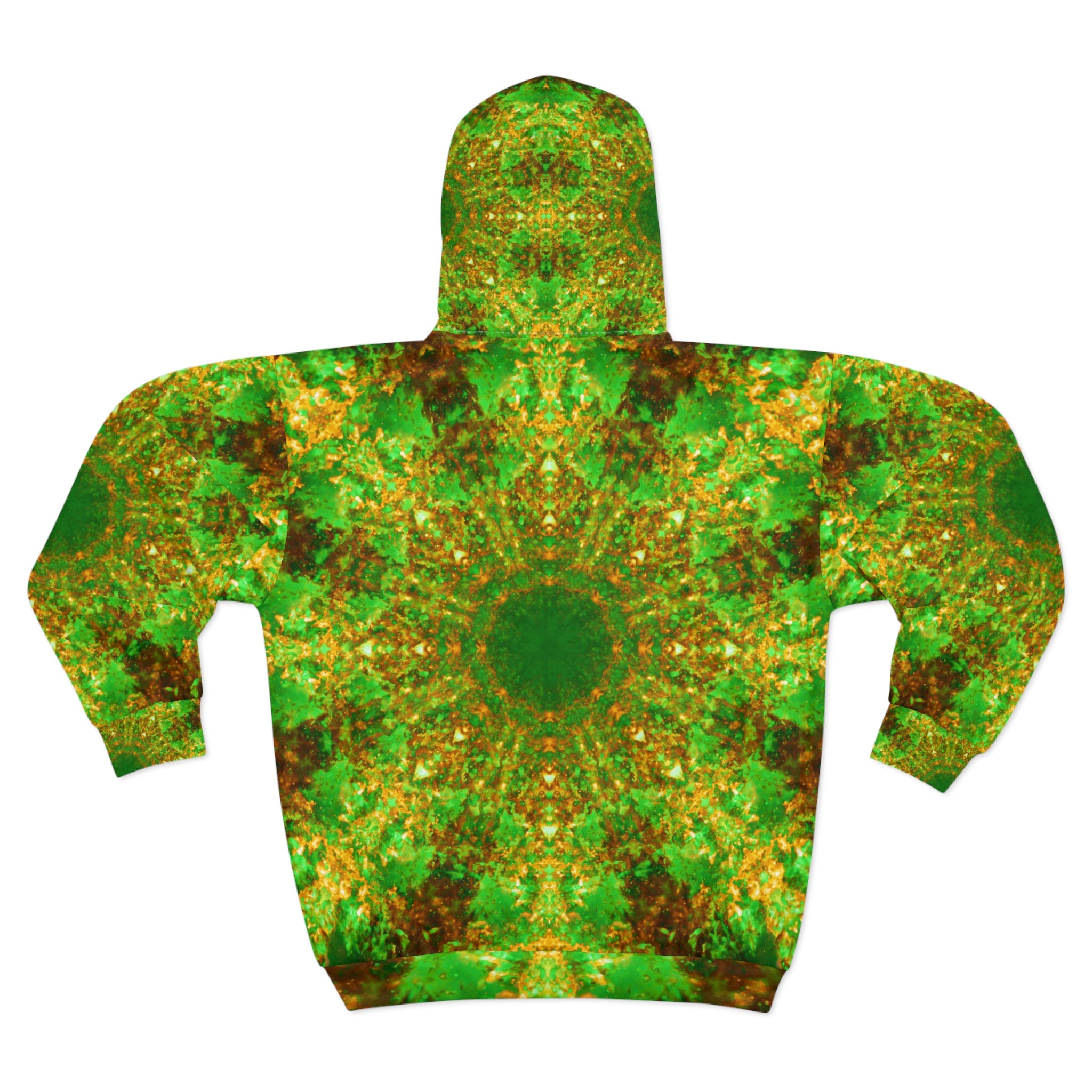 Katerina's Yule Lighted String Desires Unisex Zip Hoodie