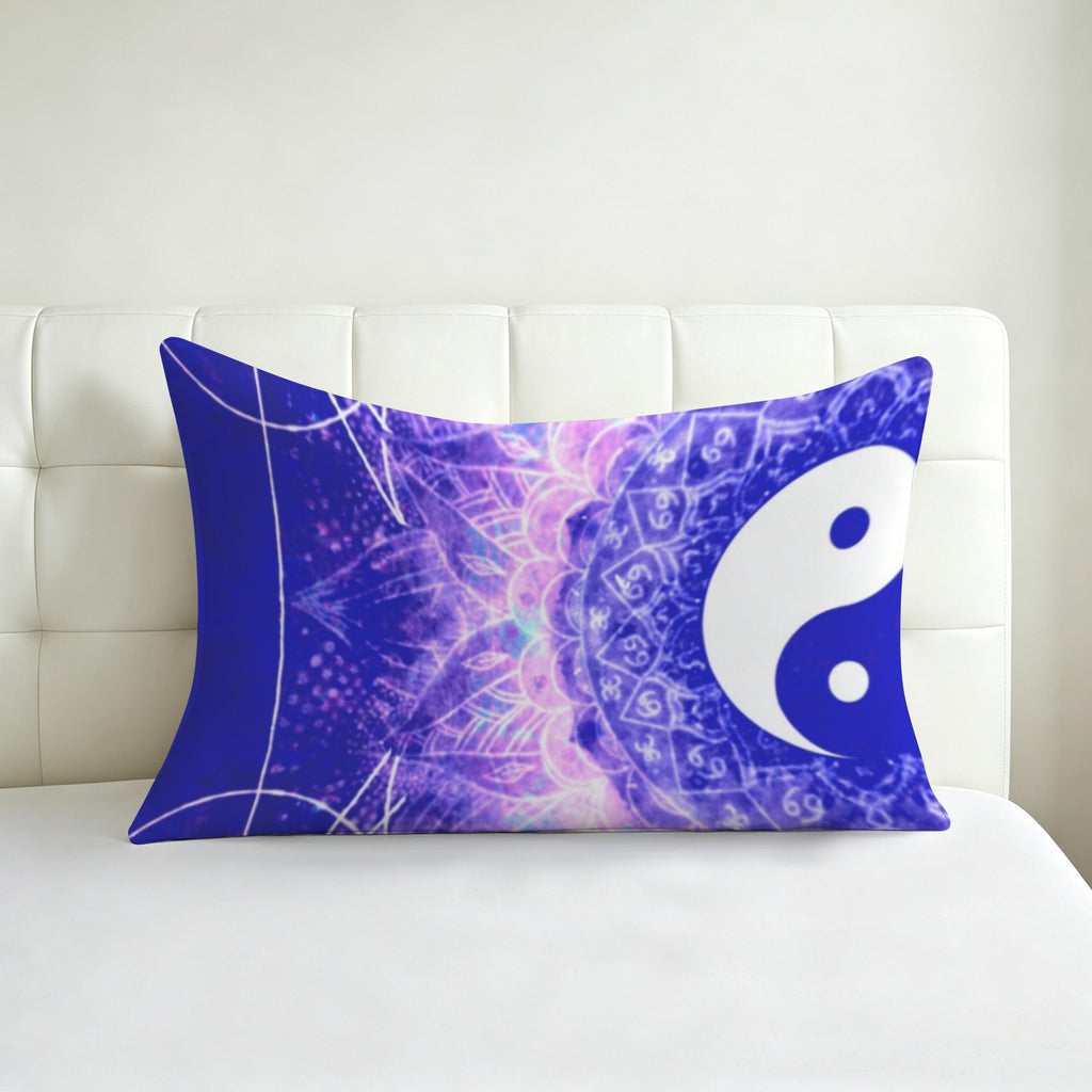 Katerina's Uncertainty in Time & Space Yin Yang Meditations Pillow Case 36" x 20"  | Ships from USA