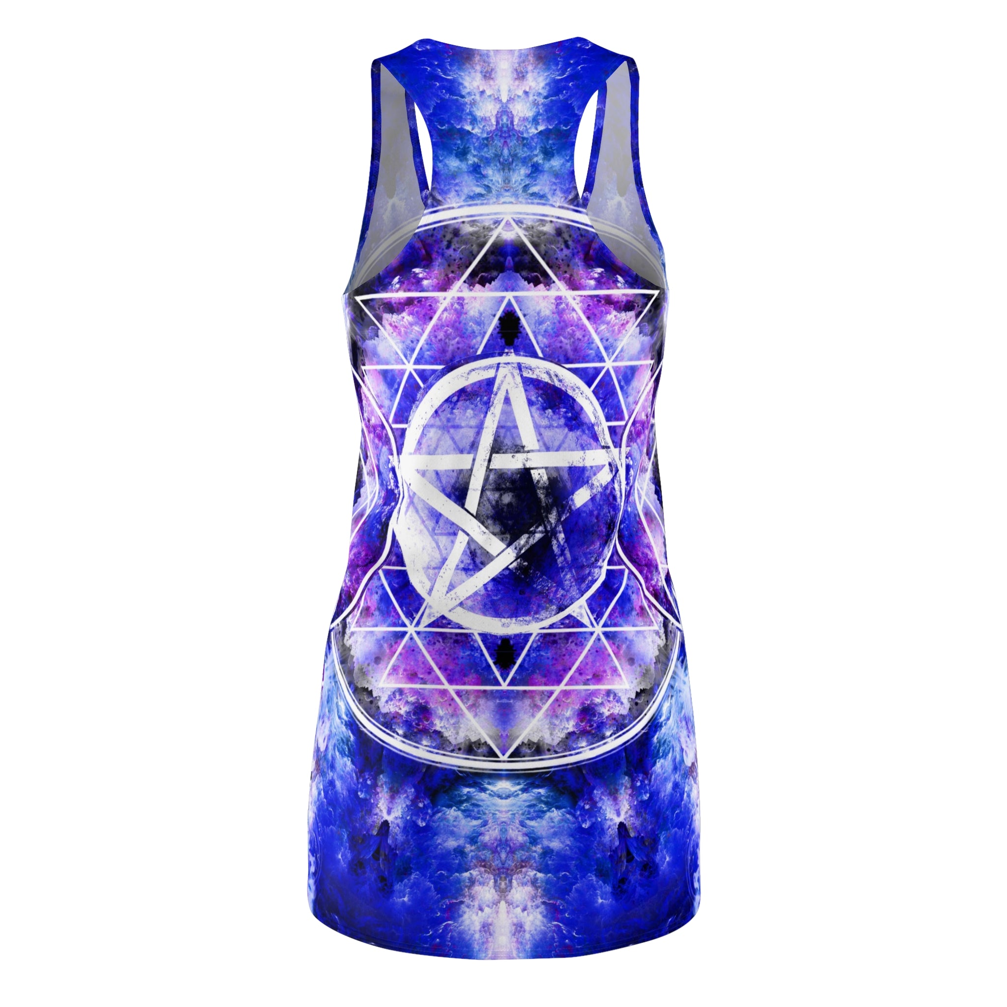 Katerina's I Will Come Again Triple Goddess Meditations Women's Racerback Dress