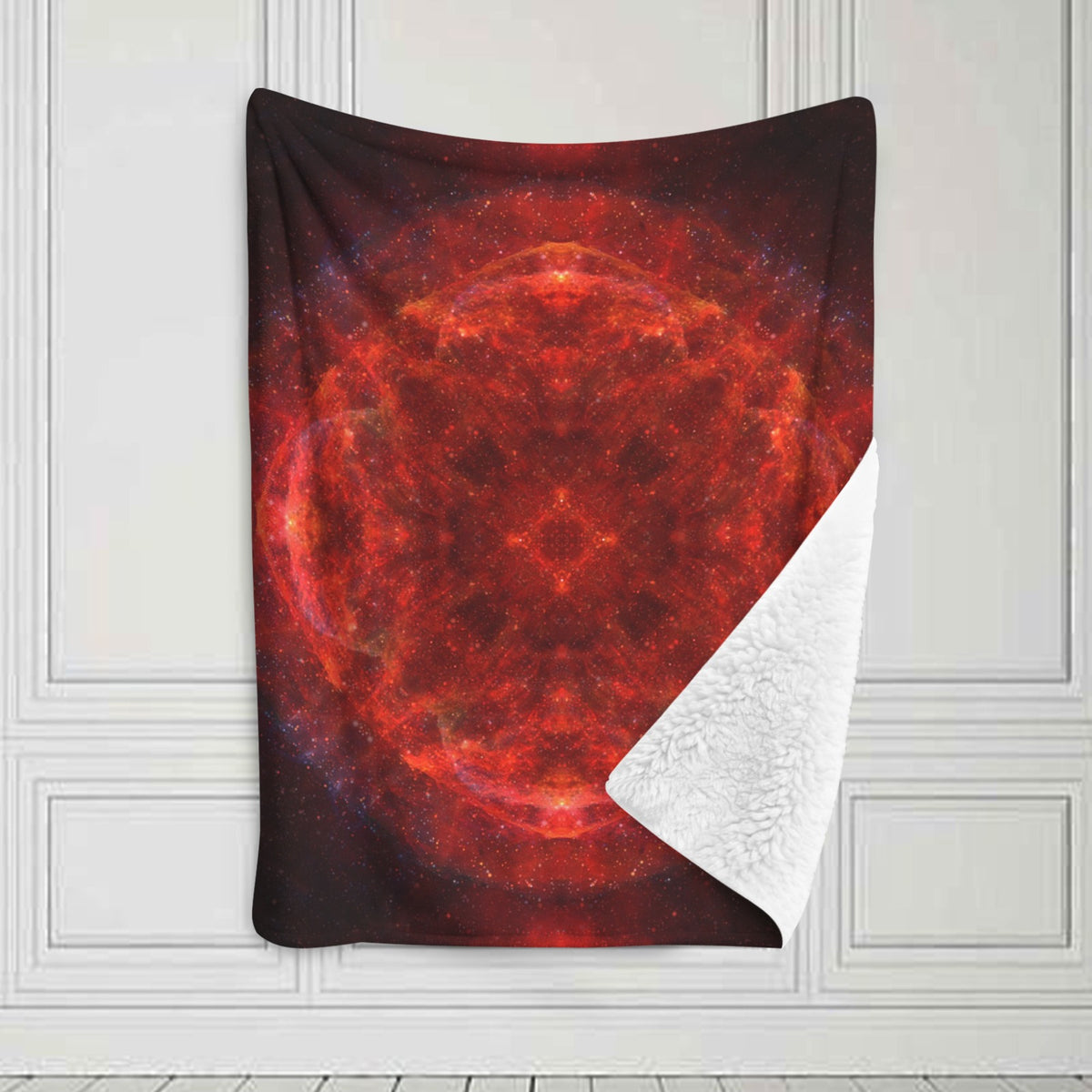Katerina's Love and Hatred Desires Sherpa Fleece Blanket 30" x 40" | Ships from USA