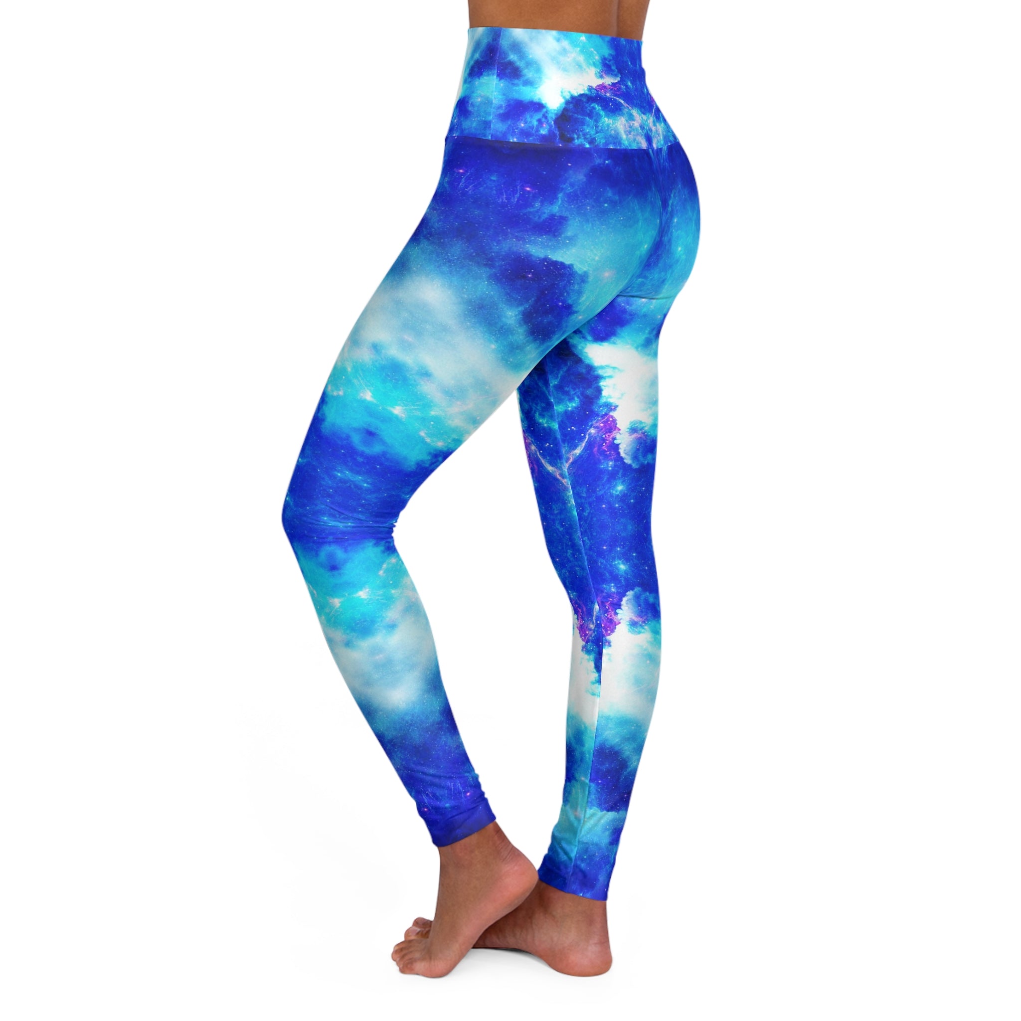 Amen Jin's Journey to Illumination Desires High Waisted Yoga Leggings