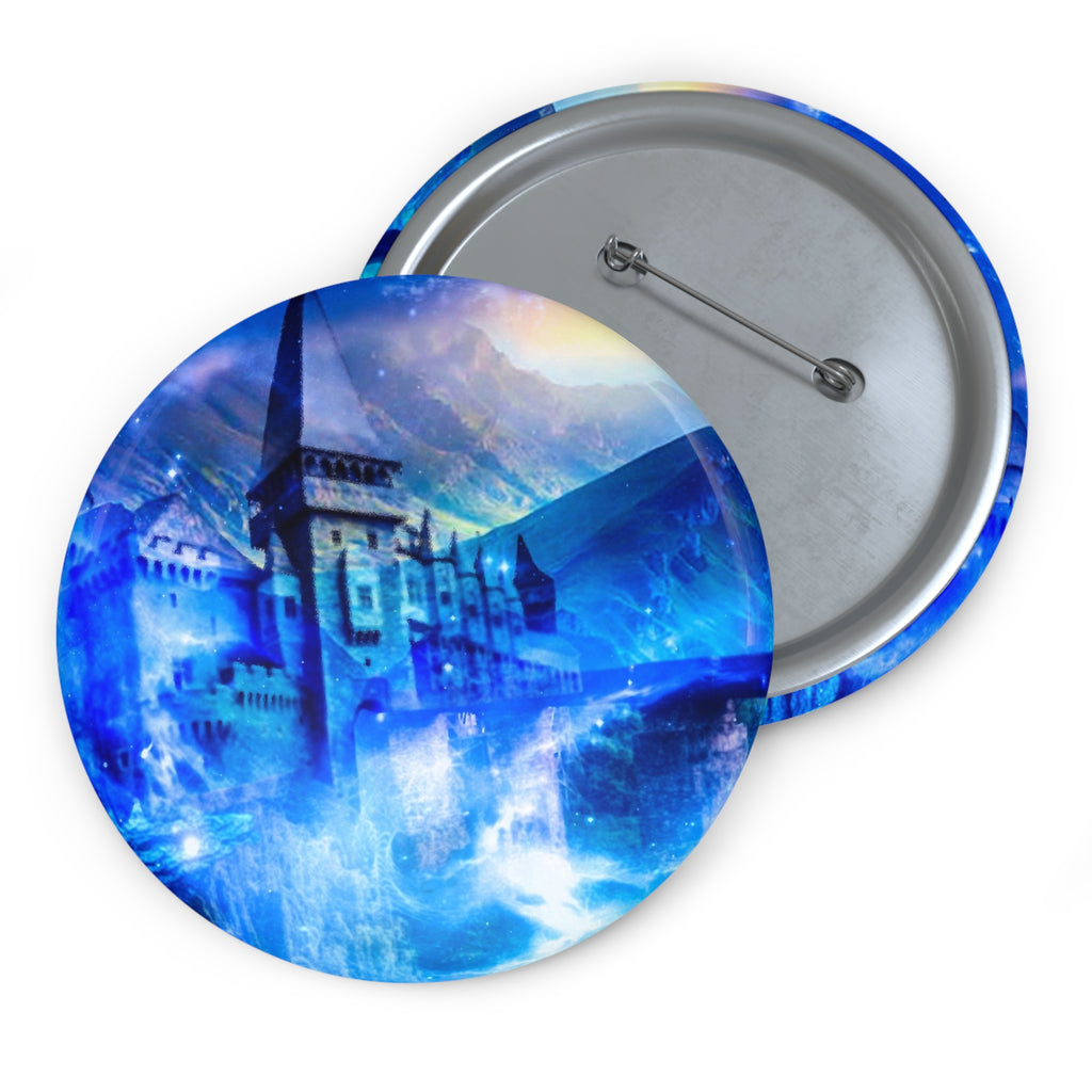 Castle of Glass Dreams Pin Button