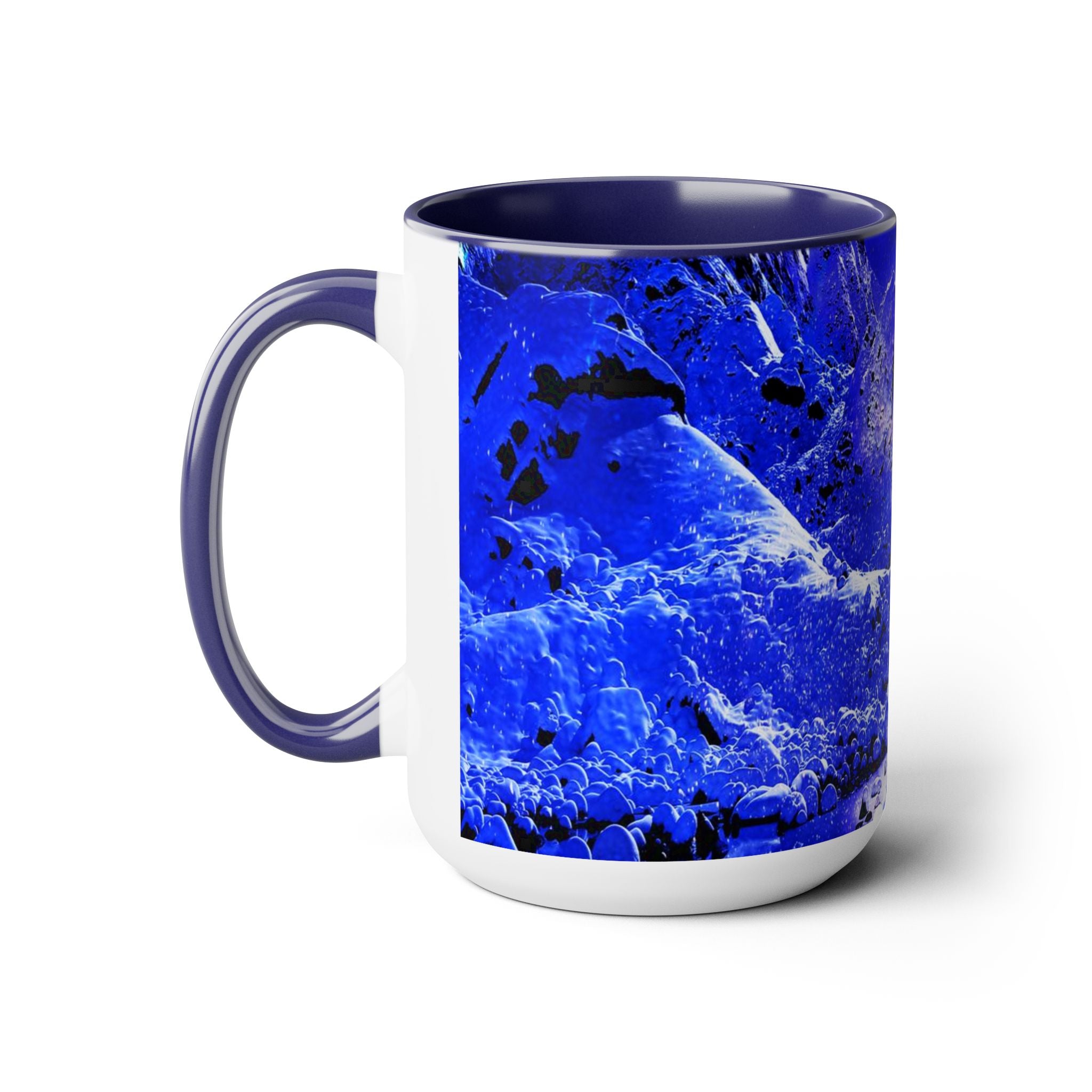 Yule Night Dreams Two-Tone Coffee Mugs, 15oz